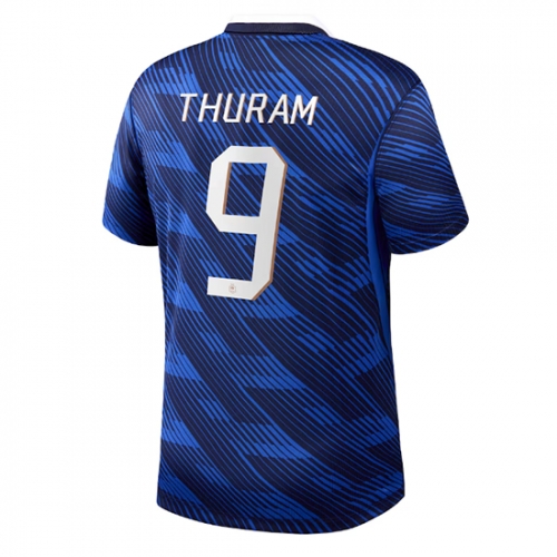Billige Fotballdrakt Frankrike Marcus Thuram #9 Replika Hjemmedrakt VM 2026 Kortermet Billige Fotballdrakt Frankrike Marcus Thuram #9 Replika Hjemmedrakt VM 2026 Kortermet